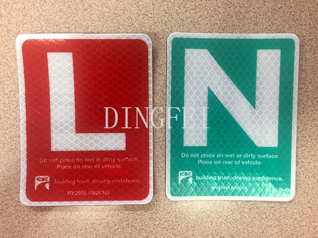 New Driver L Sign Sticker New Driver L Sign Sticker