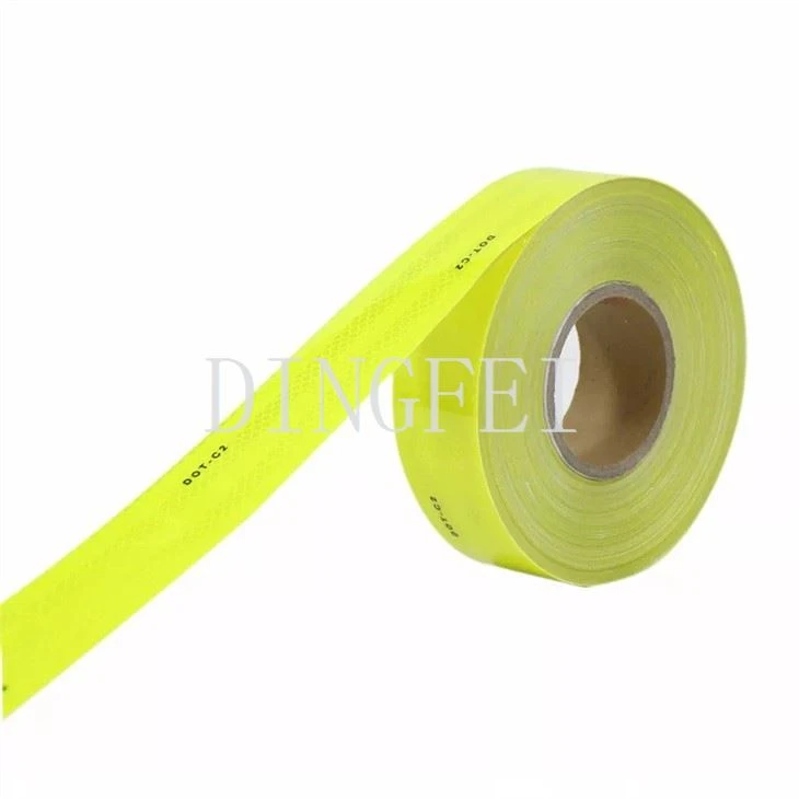 Lime Reflective Tape