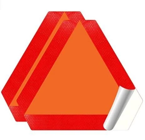 Rear Marker Sticker Slow Moving Vehicle Sign