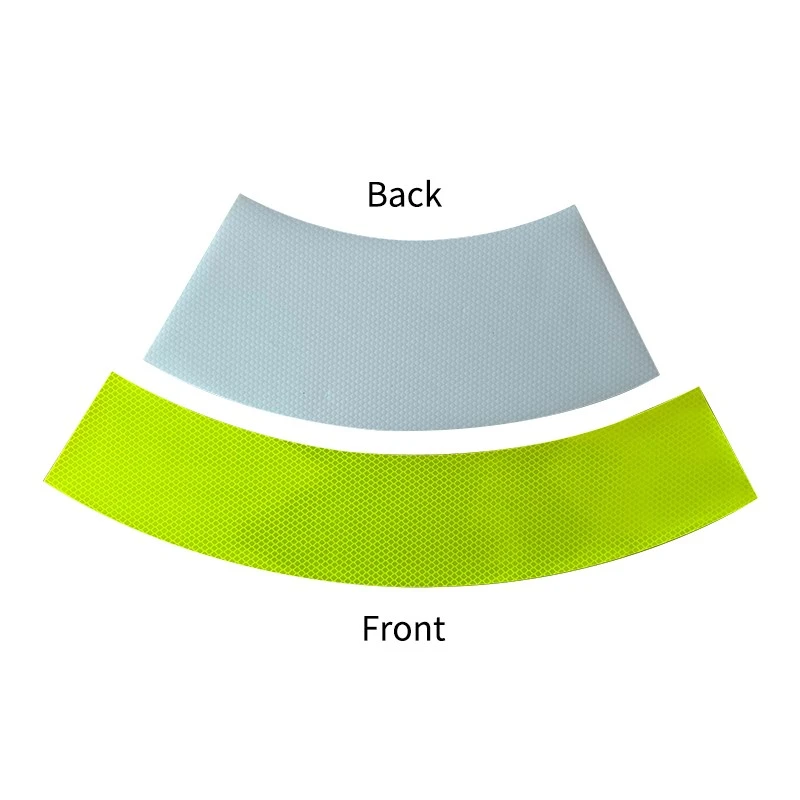 Fluorescent Yellow Reflective Adhesive Traffic Cone Collar 1 Fluorescent Yellow Reflective Adhesive Traffic Cone Collar 1