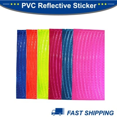 PVC meditativ kawotchou Rim Stripe Stickers pou machin ak motosiklèt